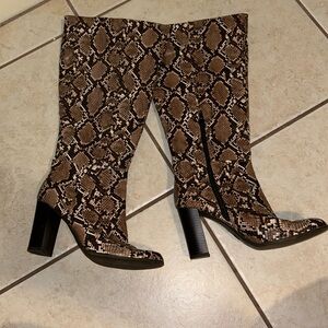 A New Day Snakeskin Boots